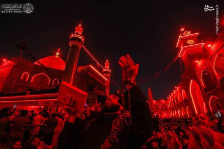 عکس/ شب ضربت خوردن مولا علی(ع) در نجف