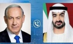 رئیس امارات به نتانیاهو تبریک گفت