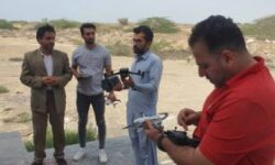 دوره تصویربرداری هوایی با پهپاد (هلی شات) در چابهار برگزار شد