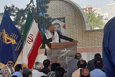 هفته بسیج وغبار روبی گلزار شهدای چابهار+ فیلم