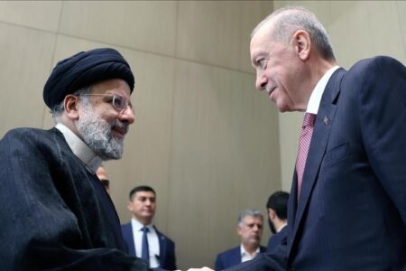 اردوغان و رئیسی در تاشکند دیدار کردند