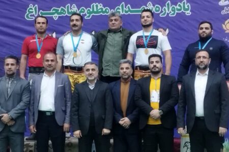 مقام سوم رقابت‌های زورخانه‌ای بزرگسالان کشور به ورزشکار اروند رسید