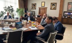 دیدار دکتر مسرور با فرمانده قرارگاه سازندگی خاتم الانبیاء(ص)