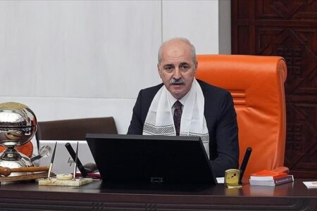 رئیس مجلس ترکیه: اسرائیل را یک مشکل امنیت ملی می‌بینیم