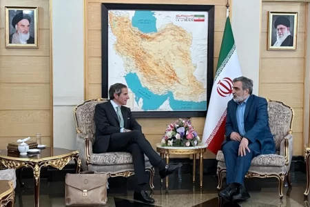 مدیرکل آژانس بین‌المللی انرژی اتمی در آستانه تصمیم‌گیری نشست شورای حکام وارد ایران شد