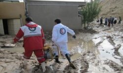 امدادرسانی به ۵۶ نفر سیلزده در جنوب سیستان و بلوچستان