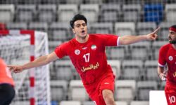 هندبال قهرمانی آسیا؛ پیروزی ایران مقابل هند