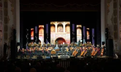 دومین اجرای ارکستر موسیقی ملی ایران در روسیه برگزار شد